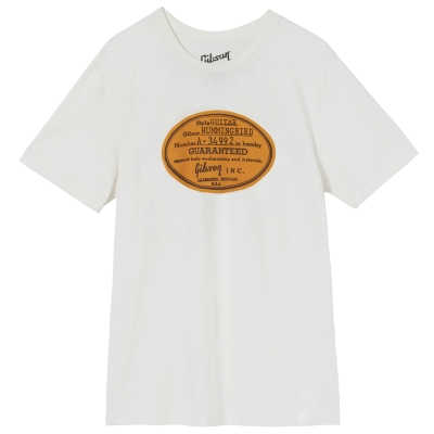 Gibson - Acoustic Label Vintage White Tee