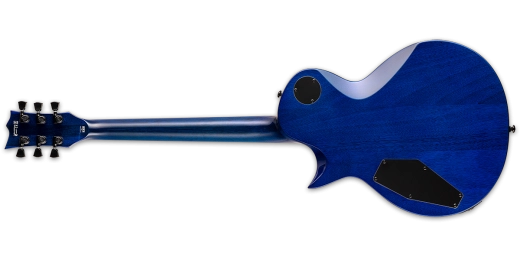 LTD EC-1000 Electric Guitar w/Burled Poplar Top - Blue Natural Fade