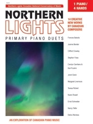 Canadian National Conservatory of Music - Northern Lights: Primary Piano Duets - Piano Duets (1 Piano, 4 Hands) - Book