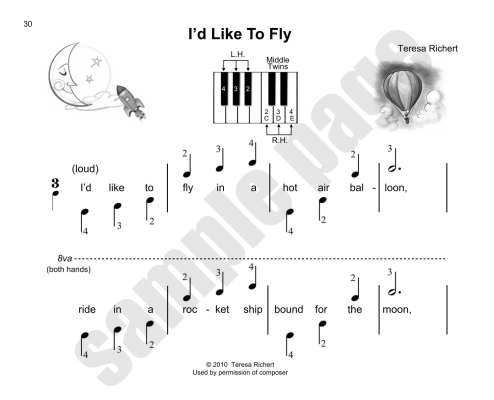 Northern Lights: Pre-Reader - Piano - Book