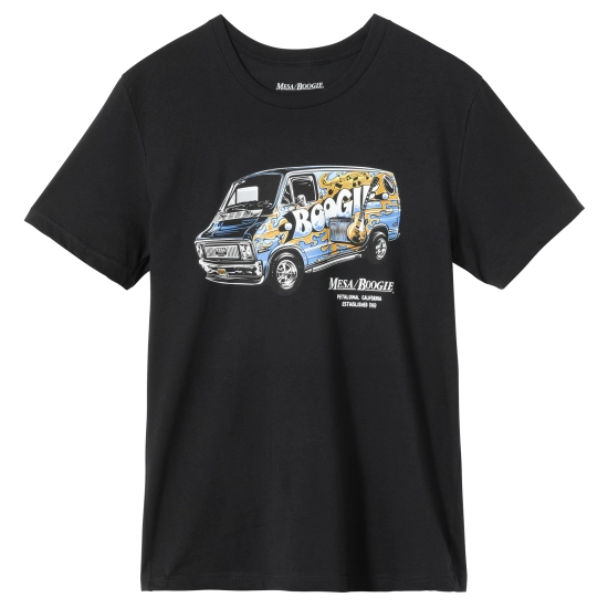 Boogie Van Tee Black - Large