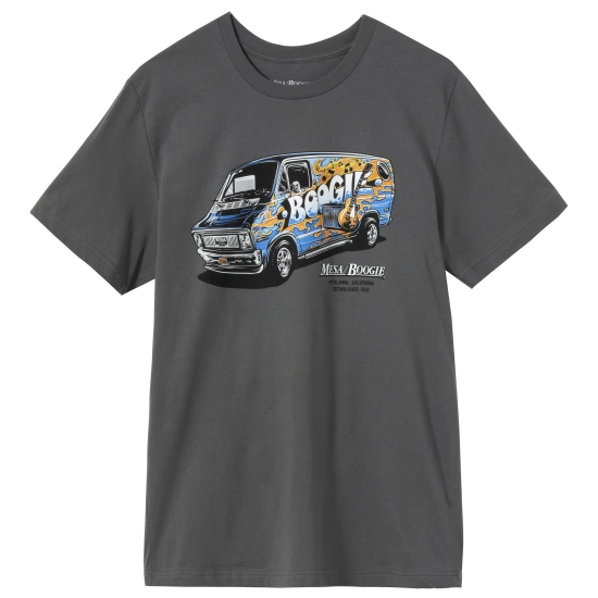 Boogie Van Tee Charcoal - Large