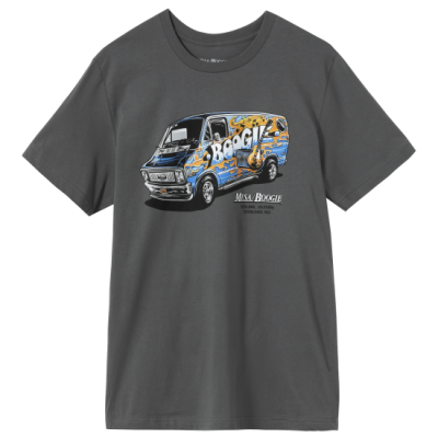 Mesa Boogie - T-shirt Boogie Van, gris fonc (grand)
