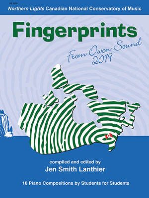 Canadian National Conservatory of Music - Fingerprints from Owen Sound 2019 - Lanthier - Piano - Book