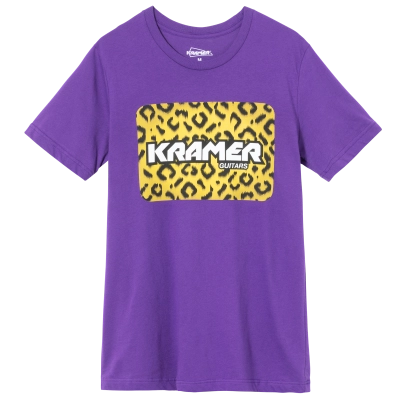 Kramer - Kramer Leopard T-Shirt Purple