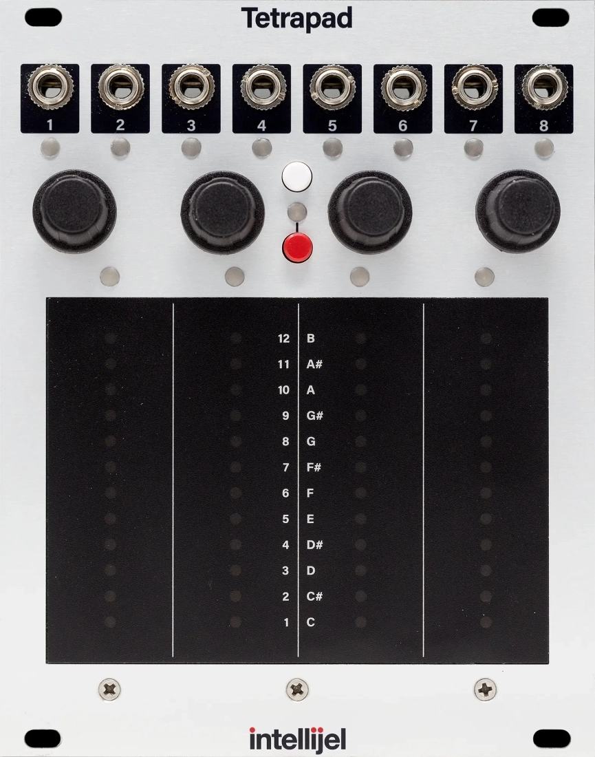 Tetrapad Multi-Dimensional Performance Touch Controller