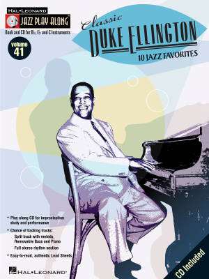 Classic Duke Ellington: Jazz Play-Along Volume 41 - Book/CD