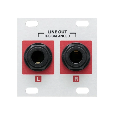 Intellijel - Stereo Line Out 1U Stereo Balanced Line Audio Output