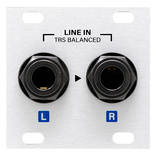 Stereo Line In Jacks 1U