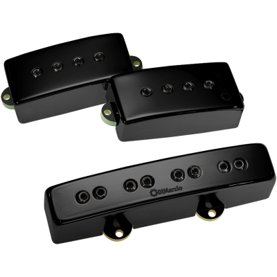 DiMarzio - Relentless PJ Bass Pickup Set - Gloss Black