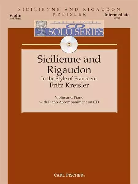 Sicilienne And Rigaudon