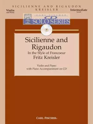 Carl Fischer - Sicilienne And Rigaudon