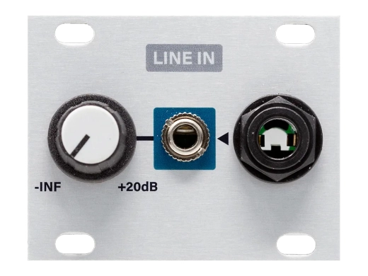 Intellijel - Line In 1U Balanced Line Level Input to Eurorack Level Shifter