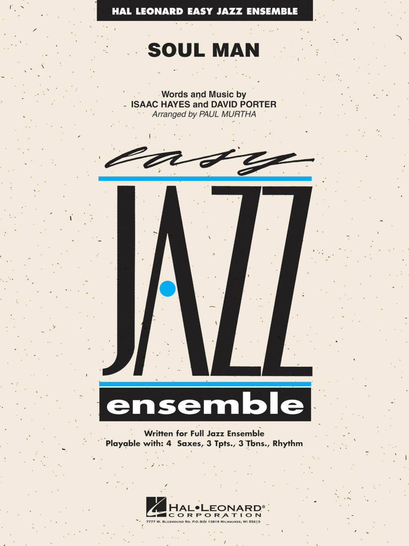Soul Man - Porter/Hayes/Murtha - Jazz Ensemble - Gr. 2