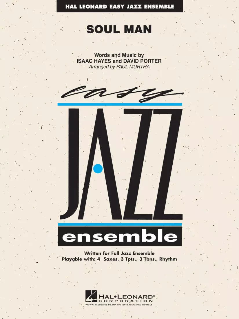 Soul Man - Porter/Hayes/Murtha - Jazz Ensemble - Gr. 2