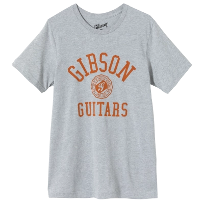 Gibson - Collegiate Heather Gray Tee - XL