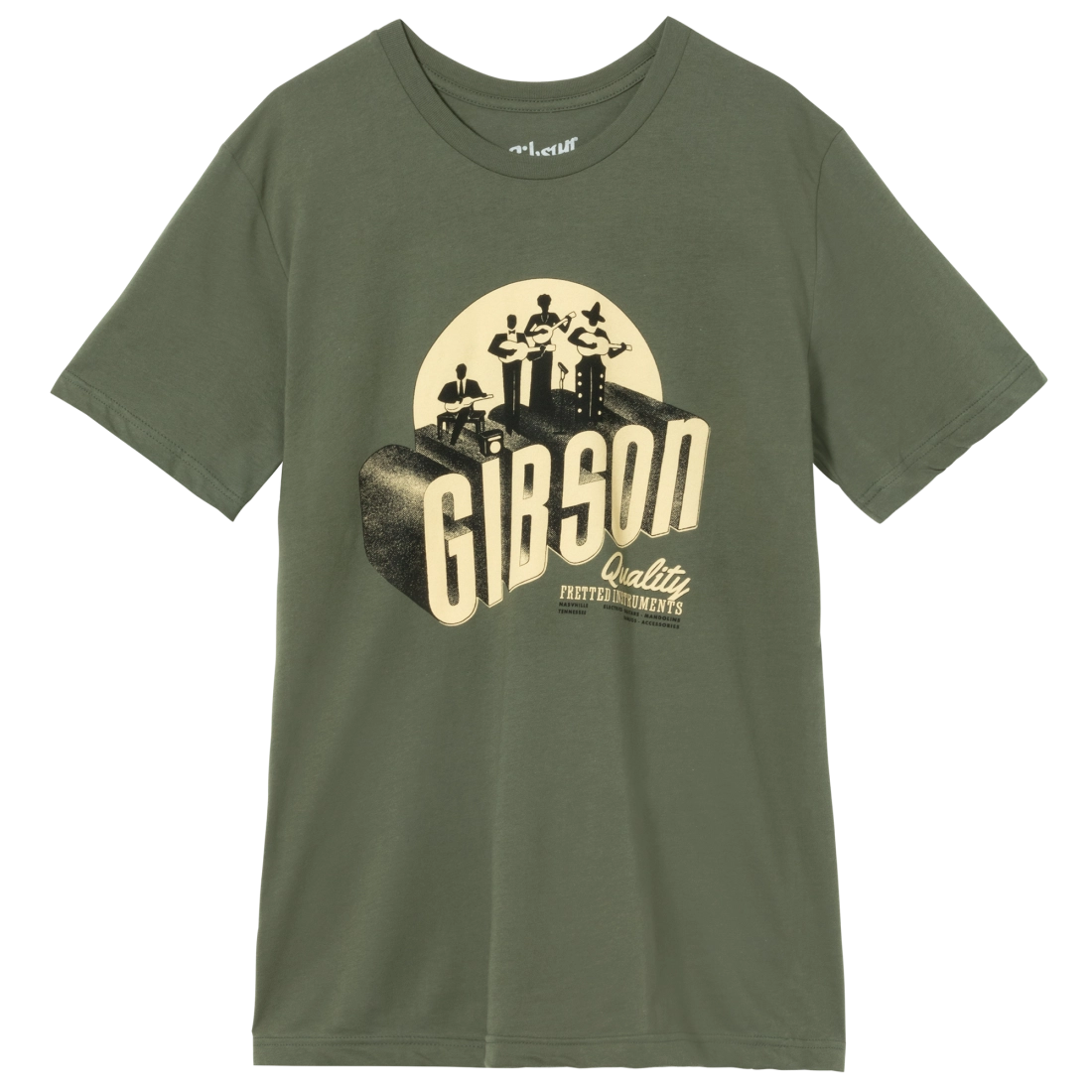 The Band Army Green Tee - XXXL