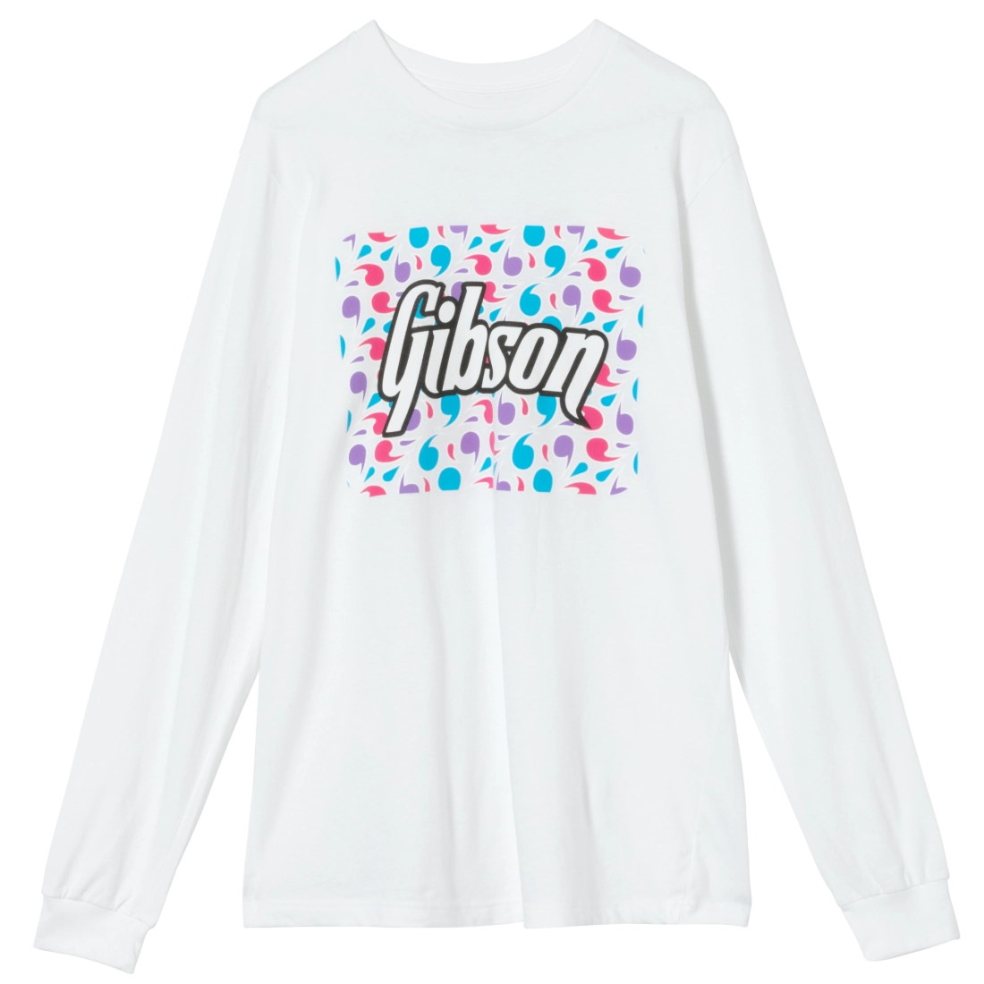 Floral Block Logo Long Sleeve Tee - Small