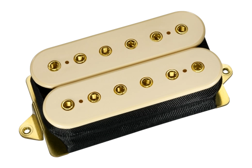 DiMarzio - D Activator Humbucker Neck Pickup - Cream with Gold Poles