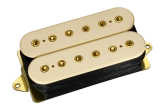 DiMarzio - D Activator F-Spaced Bridge Pickup - Cream with Gold Poles
