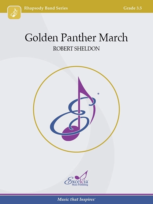 Golden Panther March - Sheldon - Concert Band - Gr. 3.5