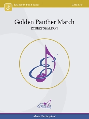 Excelcia Music Publishing - Golden Panther March - Sheldon - Concert Band - Gr. 3.5