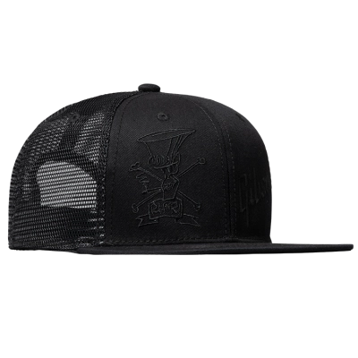 Slash \'\'Skully\'\' Trucker Hat - All-Black