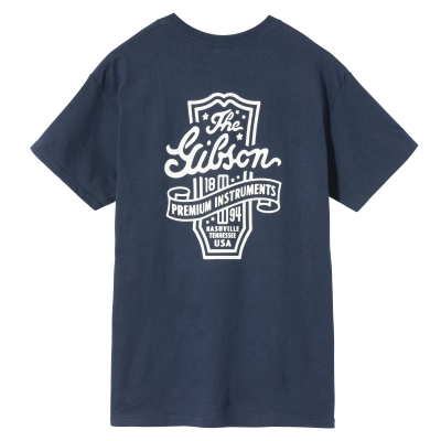 Gibson - Premium Instruments Navy Tee - XL