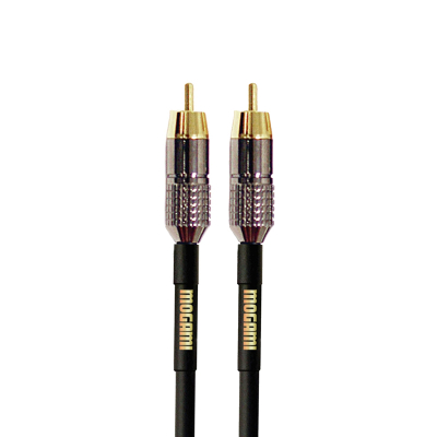Mogami - Gold RCA to RCA Mono Cable - 3 Foot