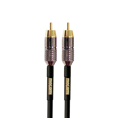 Mogami - Gold RCA to RCA Mono Cable - 3 Foot