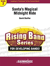 Santa\'s Magical Midnight Ride - Shaffer - Concert Band - Gr. 2