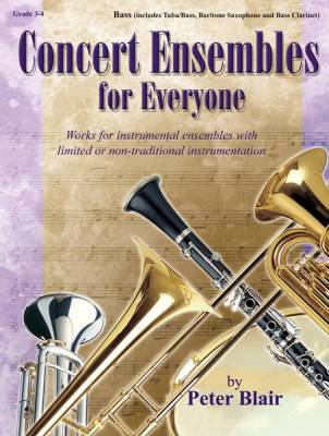 Heritage Music Press - Concert Ensembles for Everyone - Bass