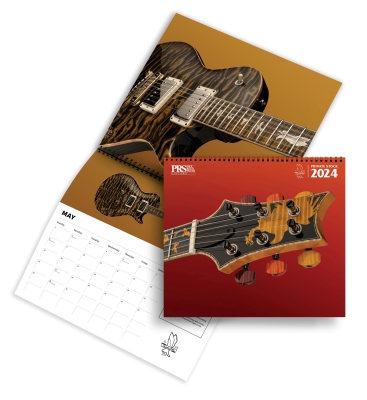 PRS Guitars - Calendrier2024 PrivateStock