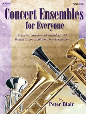 Heritage Music Press - Concert Ensembles for Everyone - Percussion