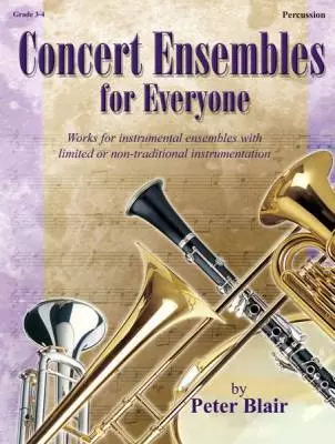 Heritage Music Press - Concert Ensembles for Everyone - Percussion