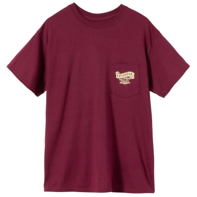 House of Stathopoulo T-Shirt Maroon - XL