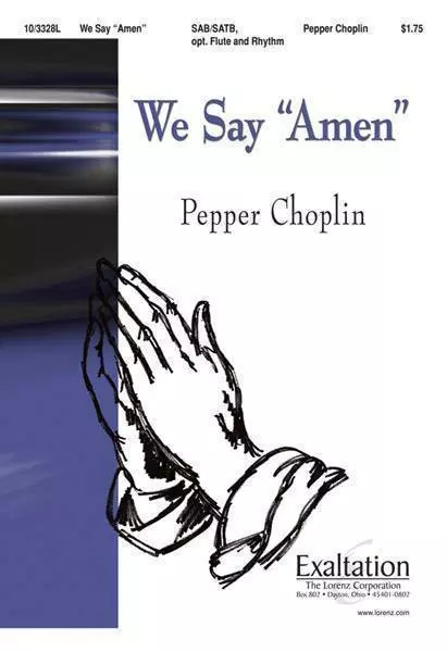 We Say \'\'Amen\'\'