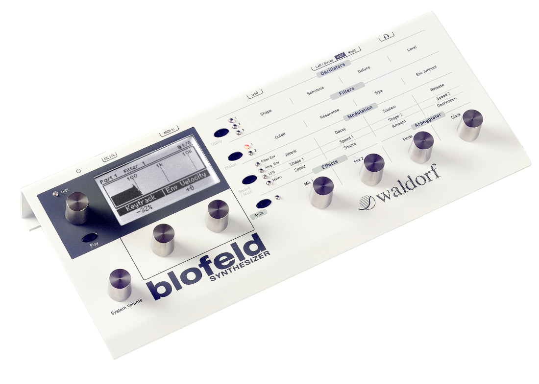 Blofeld Desktop Synthesizer - White