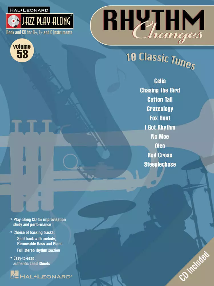 Rhythm Changes: Jazz Play-Along Volume 53 - Book/CD