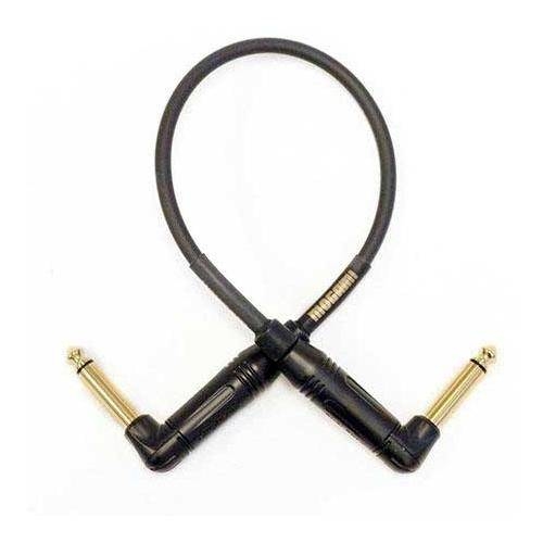 Gold Instrument Cable Right Angle to Right Angle  - 10 Inches