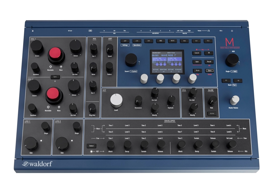 M 8-Voice Wavetable Desktop Synthesizer