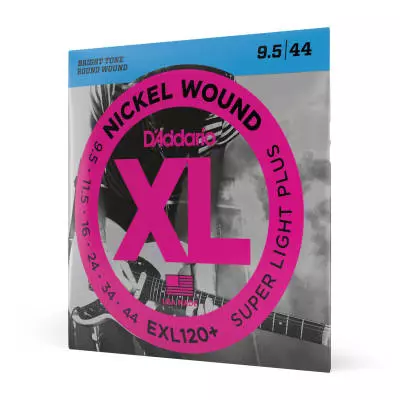 DAddario - EXL120+ - Nickel Wound SUPER LIGHT PLUS .095-44