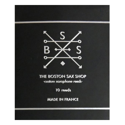 The Boston Sax Shop - Black Label Custom Tenor Saxophone Reeds (10 Pack) - 2.5