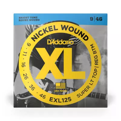 EXL125 - Nickel Wound SUPER L-TOP R-BTM 09-46