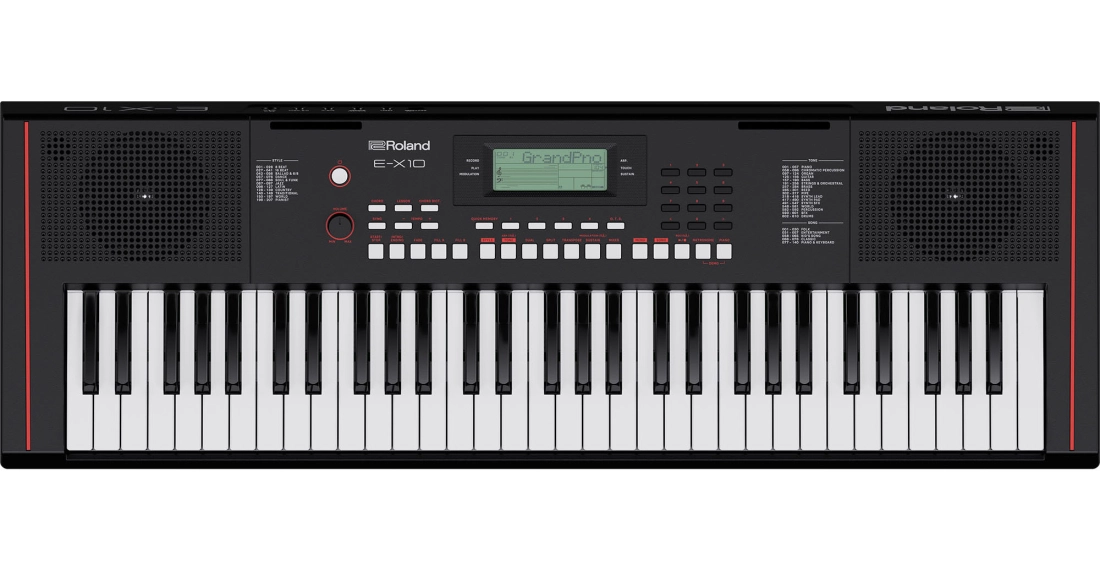 E-X10 61-Key Touch Sensitive Arranger Keyboard