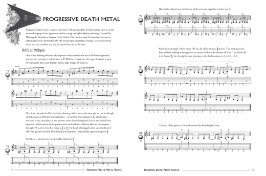 Shredding Death Metal Guitar: Extreme Technique Meets Metal Guitar - Meeker - Book/Audio Online