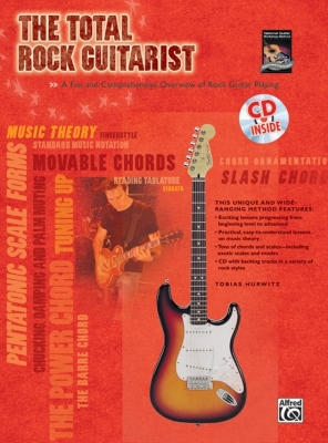 The Total Rock Guitarist - Hurwitz - Guitar - Book/CD