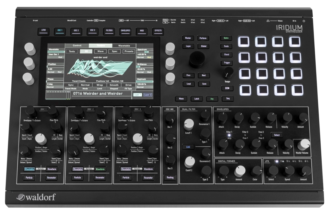 Iridium 16-Voice Digital Desktop Synthesizer