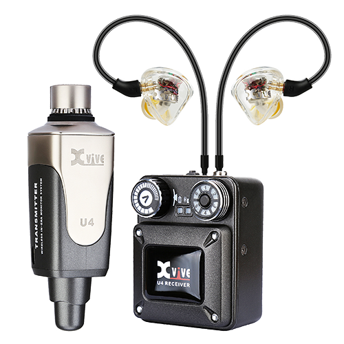 XVIVE-U4 Wireless In Ear System with Earbuds