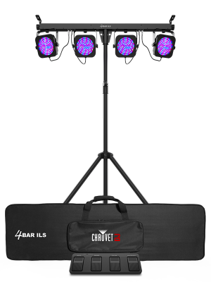 Chauvet DJ - 4Bar ILS LED Wash Lighting Solution with Footswitch